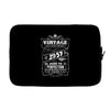 Vintage Aged To Perfection 1957 Laptop sleeve