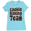 cookie baking team Ladies Fitted T-Shirt