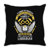 I Own It Forever The Title Librarian Throw Pillow