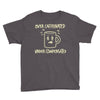 over caffeinated (3) Youth Tee