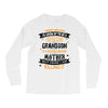 Super Cool Grandson Of A Freaking Awesome Mother Long Sleeve Shirts