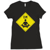 om sign Ladies Fitted T-Shirt