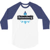 heisenberg crystal meth 3/4 Sleeve Shirt
