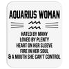 Aquarius Woman Mousepad