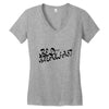 bed breakfast Women's V-Neck T-Shirt