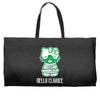 hello clarice Weekender Totes