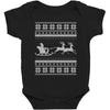 ugly santa claus Baby Bodysuit