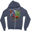 scott lang crossing the back yard Zipper Hoodie