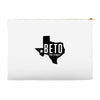 Beto For Senate Texas Map Accessory Pouches