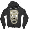 skull plants Zipper Hoodie