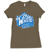 white rock candy Ladies Fitted T-Shirt