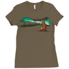 save the trees Ladies Fitted T-Shirt