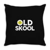 old skool Throw Pillow