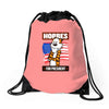 calvin hobbes Drawstring Bags