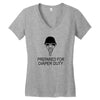prepared for diaper Women's V-Neck T-Shirt