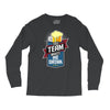 drinking beer Long Sleeve Shirts
