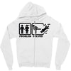 problem solved Zipper Hoodie