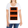 wear that melanin though Ladies Curvy T-Shirt