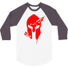 bullshirt's mens bloodied 3/4 Sleeve Shirt