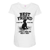 Best Friend Beagle Maternity Scoop Neck T-shirt