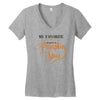 my favorite season is pumpkin spice Women's V-Neck T-Shirt
