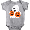 pumpkin with boo Baby Bodysuit