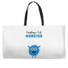 I've Created a Monster Baby Boy Weekender Totes