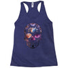 Colorful Skull Racerback Tank