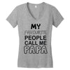papa's Women's V-Neck T-Shirt