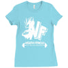 vegeta fitness gym Ladies Fitted T-Shirt