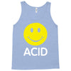 acid house smiley face 90's rave club hardcore party Tank Top