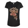 in space no one can hear you scream Maternity Scoop Neck T-shirt