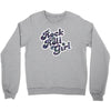 rock n roll girl Crewneck Sweatshirt