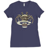 burger thing Ladies Fitted T-Shirt