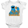 Me Just Here Fore The Cookies Baby Bodysuit