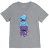 melty cream V-Neck Tee