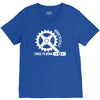 born to cycle forced to work V-Neck Tee