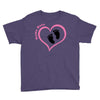Baby Girl with Heart Any Name Customized Youth Tee