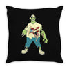 nico nice, the zombie Throw Pillow