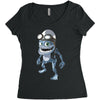 funny crazy frog, ideal gift or birthday present Women's Triblend Scoop T-shirt