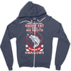 Funny fishing Zipper Hoodie