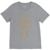the dress is a lie V-Neck Tee