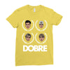 dobre twins dobre brother Ladies Fitted T-Shirt