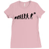 evolution of a darts player t shirt phil taylor board Ladies Fitted T-Shirt