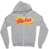 aloha Zipper Hoodie