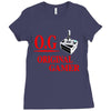 old school gamer Ladies Fitted T-Shirt