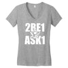 mason 2be1ask1 Women's V-Neck T-Shirt