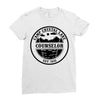 crystal lake consuelor est 1935 Ladies Fitted T-Shirt