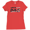 american dad black Ladies Fitted T-Shirt