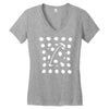 ladybird polker dot Women's V-Neck T-Shirt